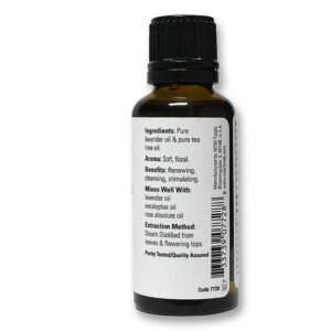 Lavender and Tea Tree Essential Oil