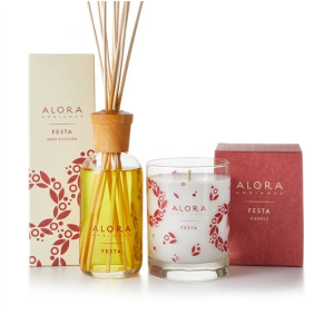 Alora Festa Candle & Diffuser